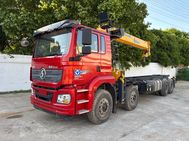 2022 XCMG SQS350-5 14 ton Straight Boom on 2021 Shacman M3000 8x4 Twin-Steer Sleeper Crane Truck 2022 XCMG SQS350-5 14 ton Straight Boom on 2021 Shacman M3000 8x4 Twin-Steer Sleeper Crane Truck