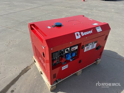 Bauer GSF-6 8 kVA Groupe électrogène portable  (Unused)
