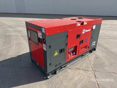 2026 Bauer GFS-12KW 15 kVA Skid-Mounted Groupe électrogène (Unused)
