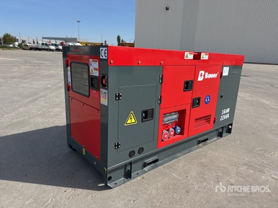 2026 Bauer GFS-16KW 20 kVA Skid-Mounted Groupe électrogène (Unused)