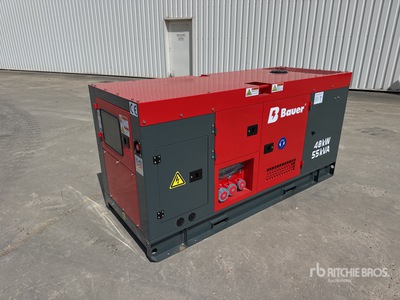 2025 Bauer GFS-40KW 50 kVA Groupe électrogène (Unused)