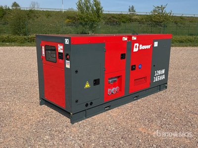 2026 Bauer GFS-120KW 150 kVA Skid-Mounted Groupe électrogène (Unused)