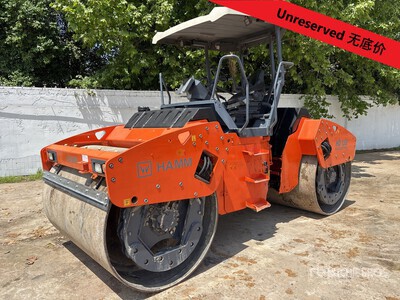 2009 Hamm HD120 Double Drum Roller