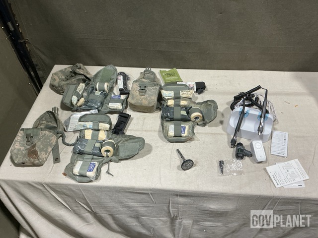 (24) First Aid Kits, (1) Indicator, (1) Diagnostic System & Assorted Items