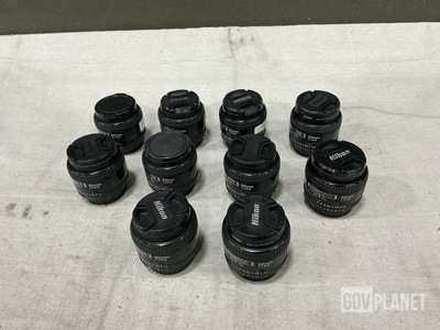 (10) Nikon Camera Lenses