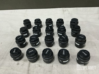 (20) Nikon Camera Lenses