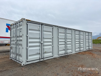 2026 40 ft High Cube Multi-Door Storage Container