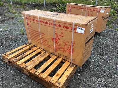 2026 EV-WHITE Electric Scooter (Unused)