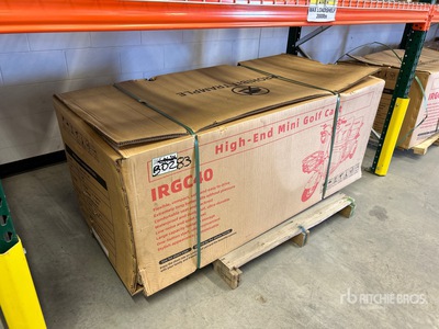 2026 IRGC40 Mini Golf Cart (Unused)