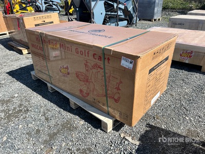 2026 MGC40-RED Mini Golf Cart (Unused)