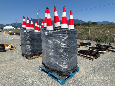 Quantity of (222) 2026 TSC Traffic Cones (Unused)