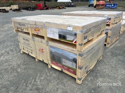 2026 SDL2533DGMS 25 ft x 33 ft x 12 ft 4 in Double Garage Metal 倉庫 (Unused)