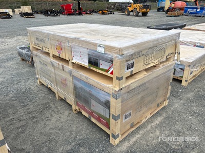 2026 SDL2533DGMS 25 ft x 33 ft x 12 ft 4 in Double Garage Metal 倉庫 (Unused)