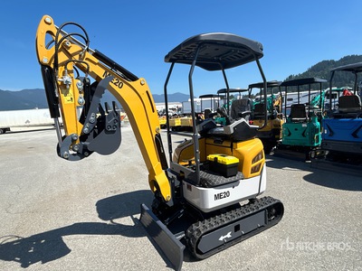 2026 ME20-YELLOW Mini Excavator (Unused)