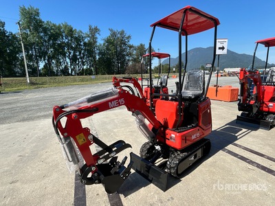 2026 ME15 Mini Excavator (Unused)