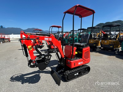 2026 ME15 Mini Excavator (Unused)