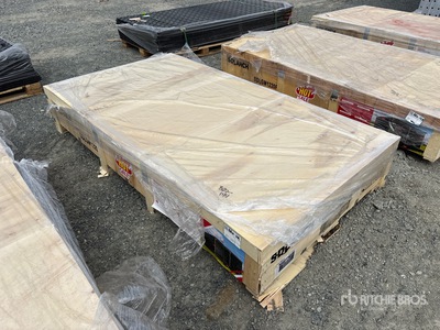 2026 SDLGM1220F 19 ft 2 in x 11 ft Galvanized Metal Abri pour le bétail (Unused)