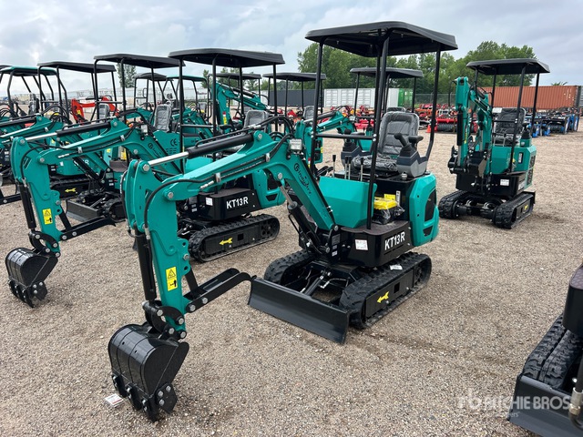 2026 CFG KT13R Mini Excavator (Unused)