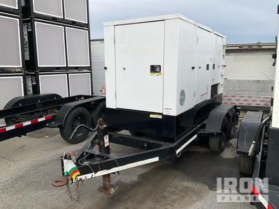 2018 Cummins C70D2RE 87.5 kVA Mobile Generator Set