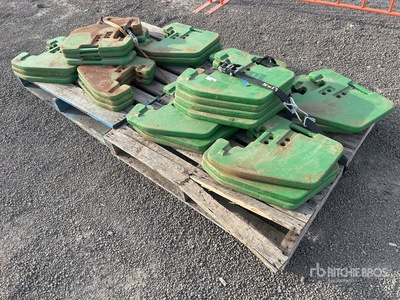 Quantity of John Deere Tractor Weights