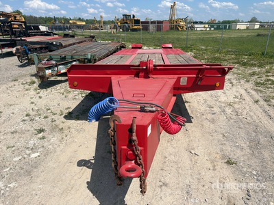 1997 Wack 25 ft T/A Equipment Trailer