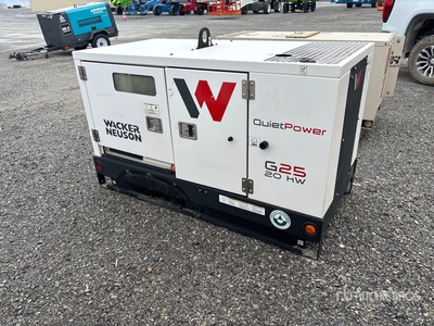 2022 Wacker Neuson G-25 20 kW Mobile مولد