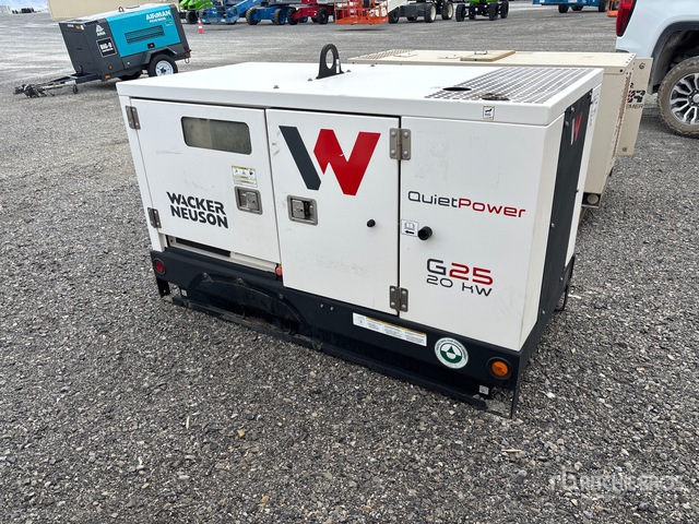 2022 Wacker Neuson G-25 20 kW Mobile Generator Set