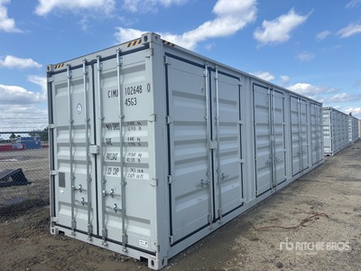2026 40 ft High Cube Multi-Door 40 ft One-Way High Cube Multi-Door Storage Container (Unused)