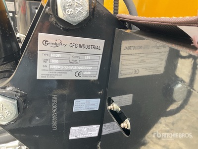 2026 CFG H12R Mini pelle hydraulique (Unused)