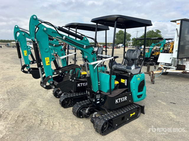2026 CFG KT13R Mini Excavator (Unused)