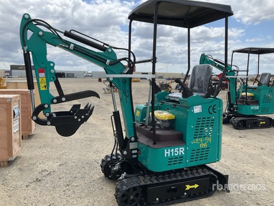 2026 CFG H15R Mini pelle hydraulique (Unused)