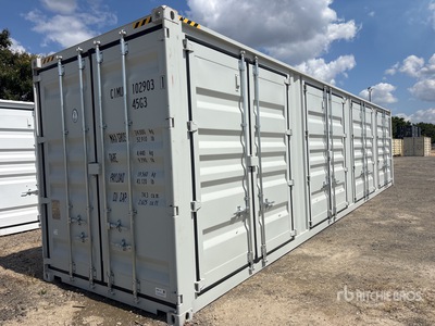 2026 40 ft High Cube Multi-Door 40 ft One-Way High Cube Multi-Door Storage Container (Unused)