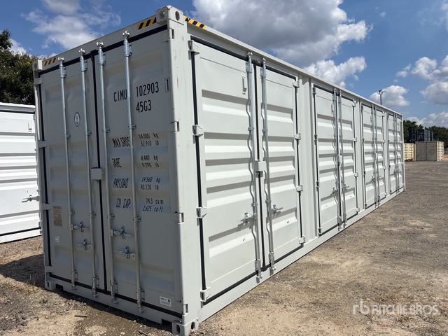 2026 40 ft High Cube Multi-Door Storage Container (Unused)