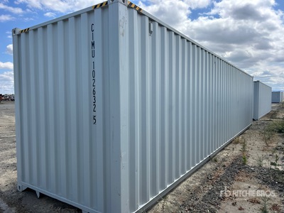 2025 40 ft High Cube Multi-Door Storage Container