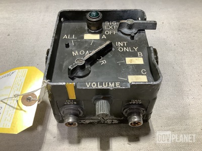 (4) Avco C-2297/VRC Control Intercommunication Sets