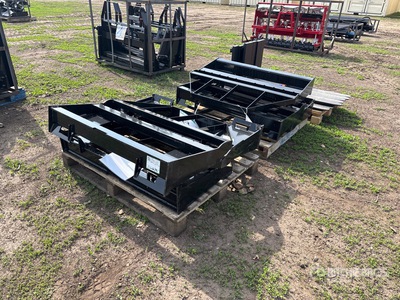 Quantity of (6) 2026 Mower King SA 48 in Skid Steer Forks (Unused)