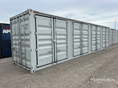 2026 40 ft High Cube Multi-Door Storage Container