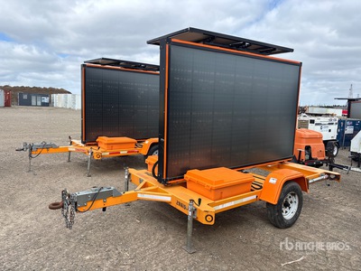 2019 Solar Tech Silent Messenger Solar Message Board