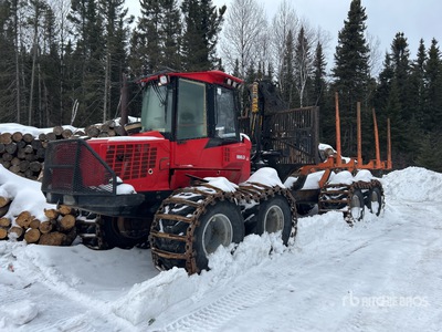2017 Deloupe 51 ft Quad/A Combination Log Trailer