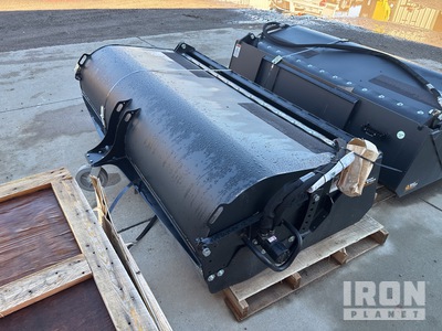 Quick Attach 86 in Skid Steer Broom (Unused)