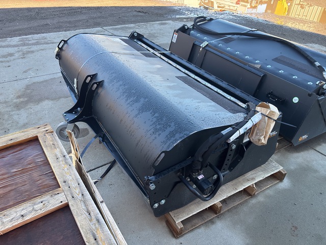 Quick Attach 86 in Skid Steer Broom (Unused)
