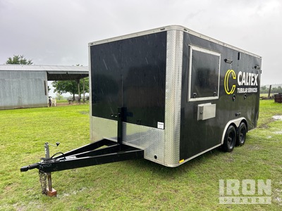 2023 Stallion 16 ft T/A Enclosed Trailer w/ Pipe Inspection Equipment