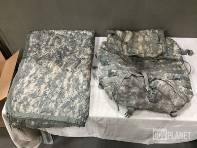 (67) Wet Weather Poncho Liners & (64) Large Field Rucksacks