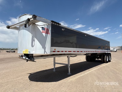 2019 Vantage S-96-SS 39 ft T/A Aluminum Frameless End Dump Trailer