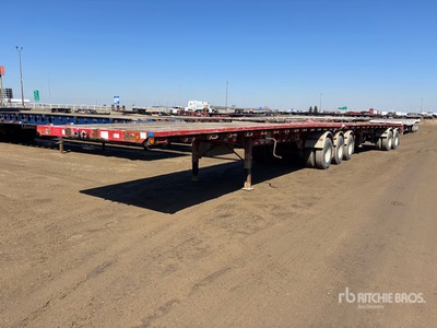 2008 Doepker 31 ft Super B-Train Lead Remolque caja abierta