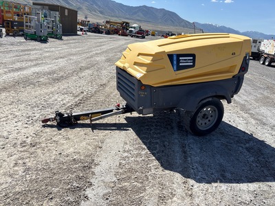 2017 Atlas Copco XAS185KD7 185 cfm Mobile Air Compressor
