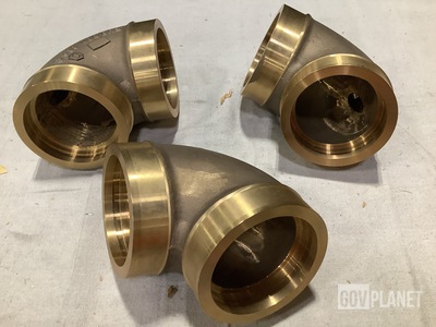 (3) Electric Boat 2621-166-02ASSY47A Elbows