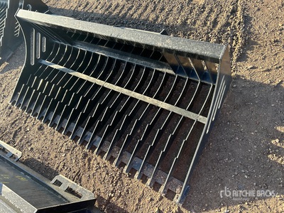 All-Star 78 in Skeleton Skid Steer Bucket (Unused)