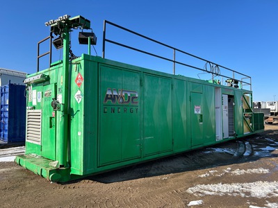 Skid-Mounted Enclosed Generador