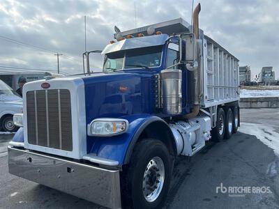 2016 Peterbilt 367 4-Achs Kipper-Lkw